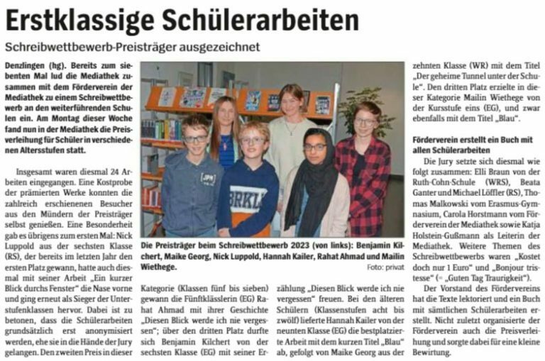 Bericht von Haus zu Haus vom 16.2.2023