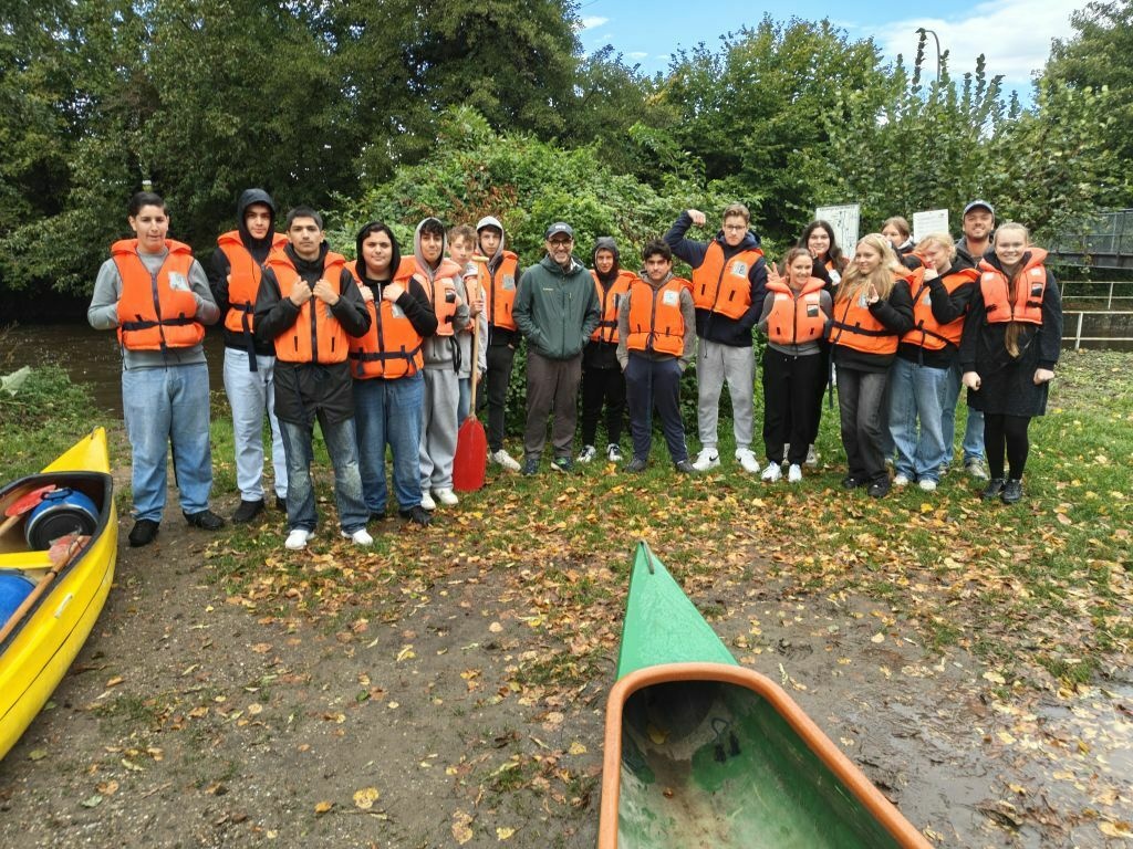 Kanu-Ausflug auf der alten Elz