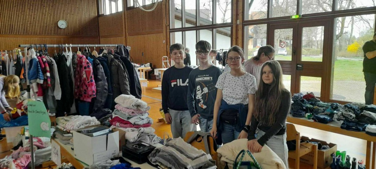 Flohmarkt fr den guten Zweck