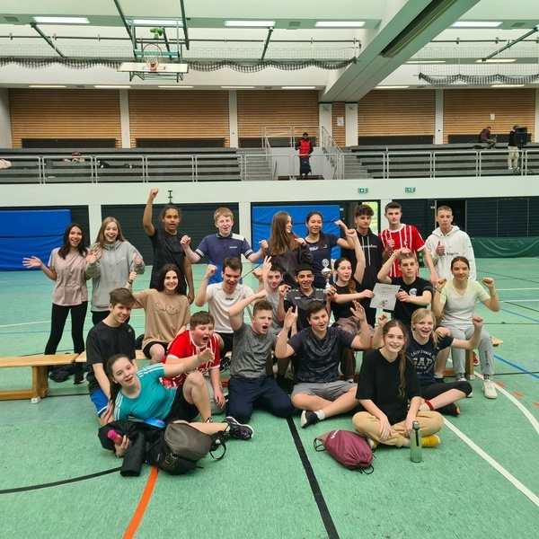 Vlkerballturnier in Klasse 8